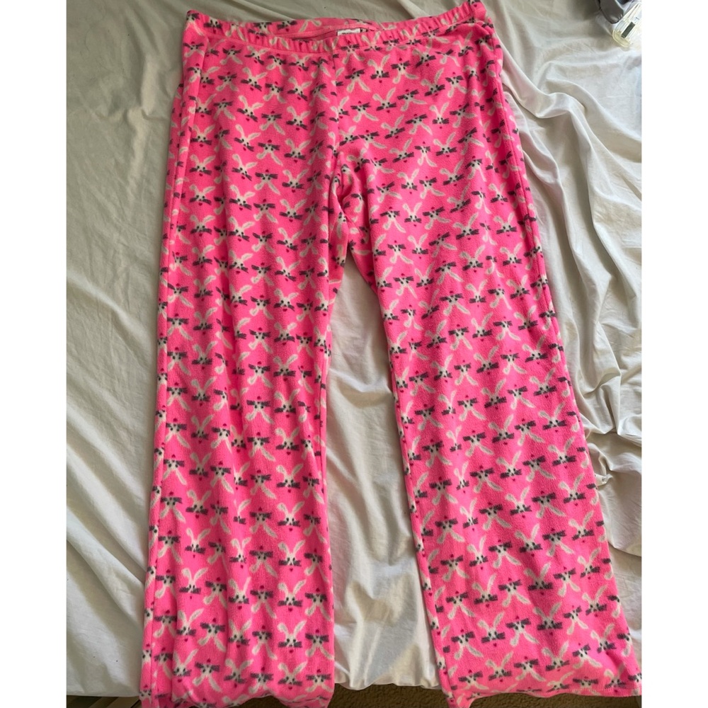Pink Soft Bunny PJ Pants